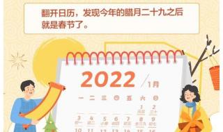 2022年春节没有大年三十吗